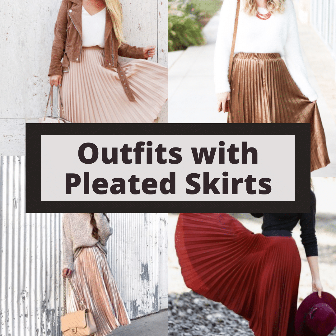 Outfits with Pleated Skirts and Outfit Ideas by Very Easy Makeup