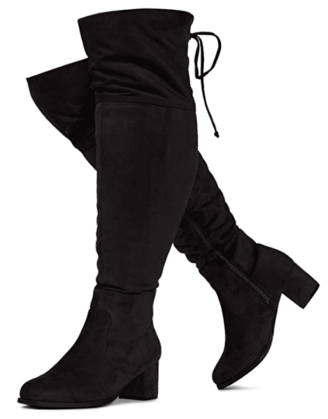 RF Room of Fashion Thigh High Boots for Plus Size