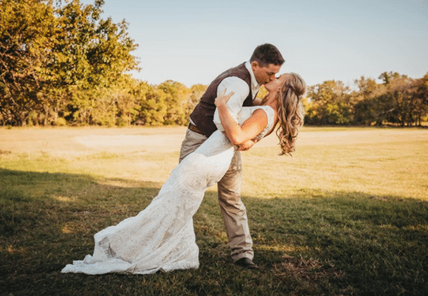 Romantic Lace Boho Wedding Dress on Amazon Under $500