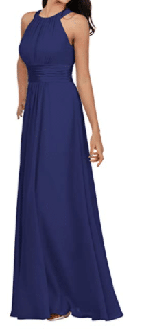 Royal Blue Mother of the Bride Long Dress