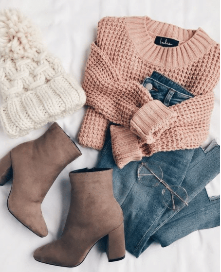 Stitch Fix Winter Outfits with Sweaters