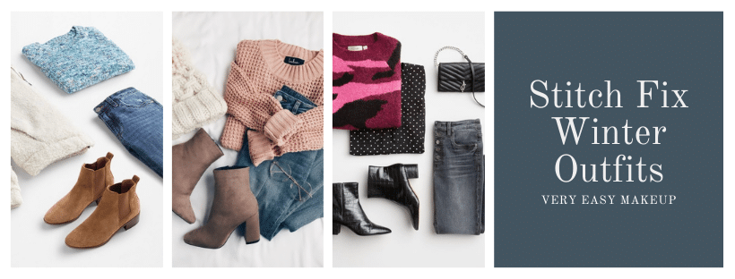 Stitch Fix Winter Outfits with Sweaters by Very Easy Makeup