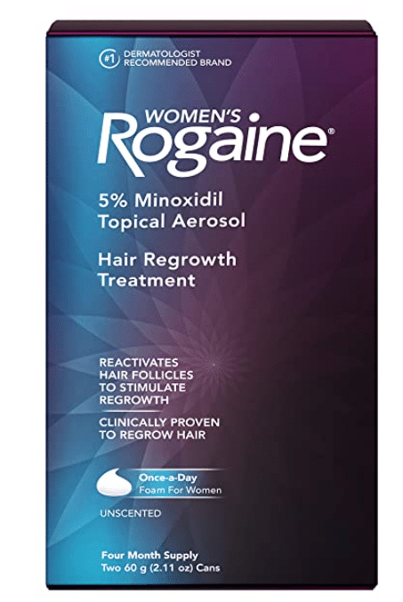 Women's Rogaine 5% Minoxidil Hair Regrowth Treatment Foam