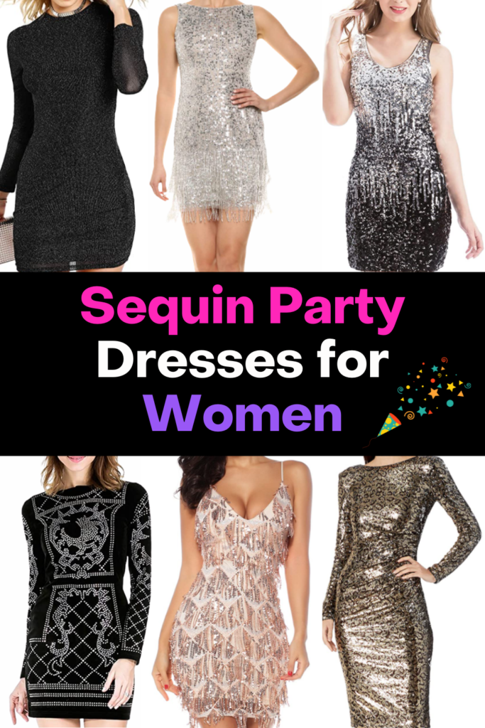 Best Sequin Party Dresses for Women