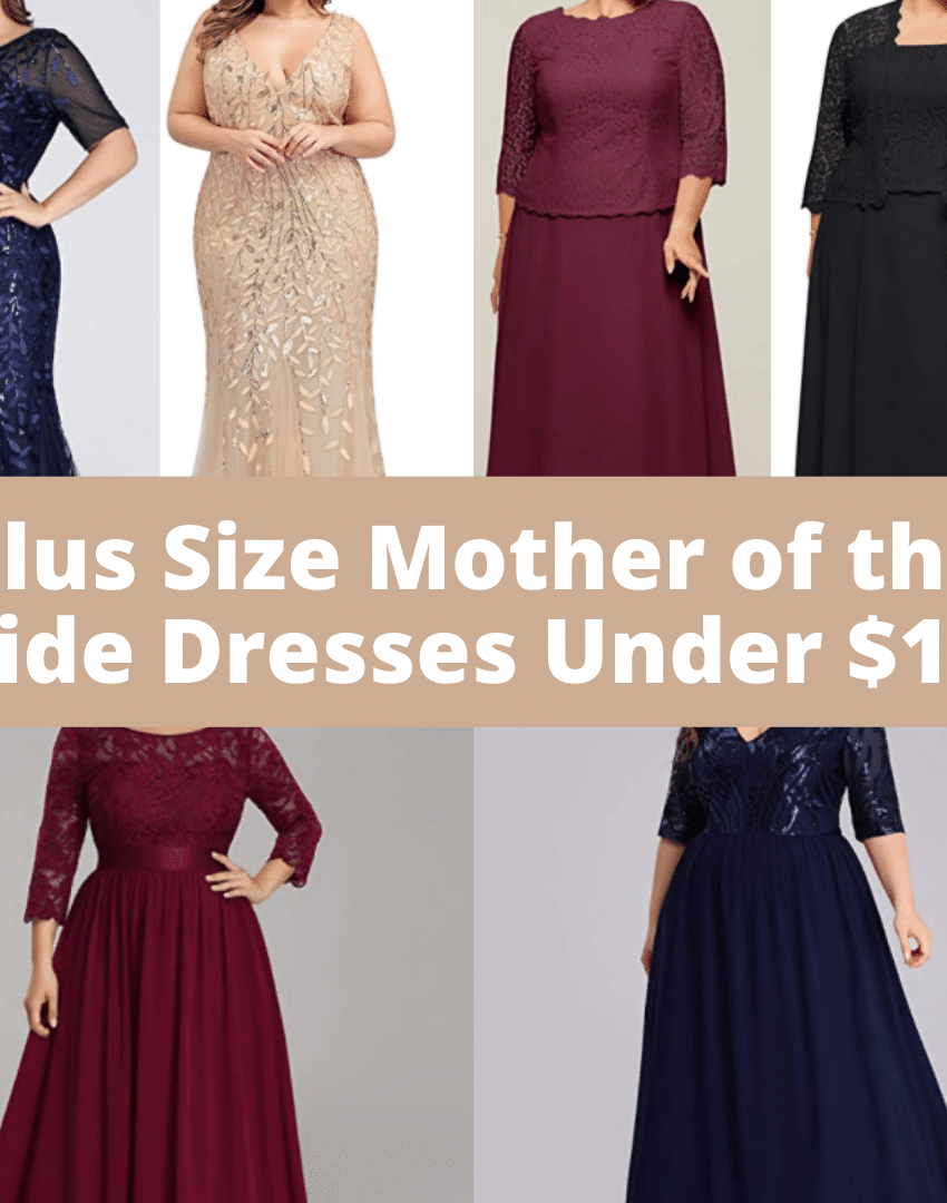 The Best Plus Size Mother of the Bride Dresses Under $100