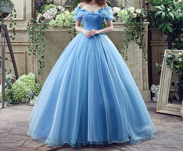 Cinderella Wedding Dress and Cinderella Dress for Adults