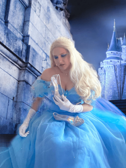 Disney Cinderella Dress Costume in Plus Size