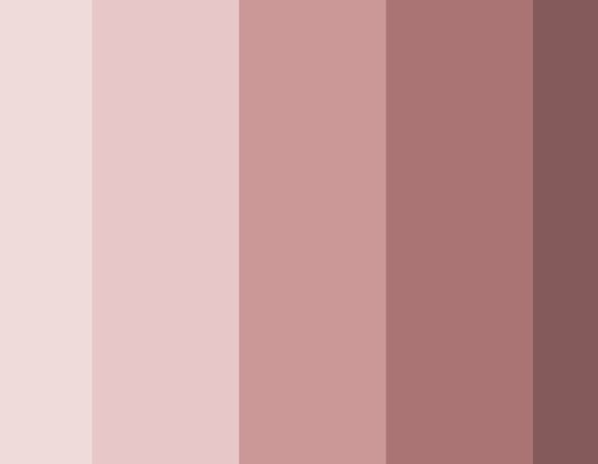Dusty Rose Color Palette for Weddings