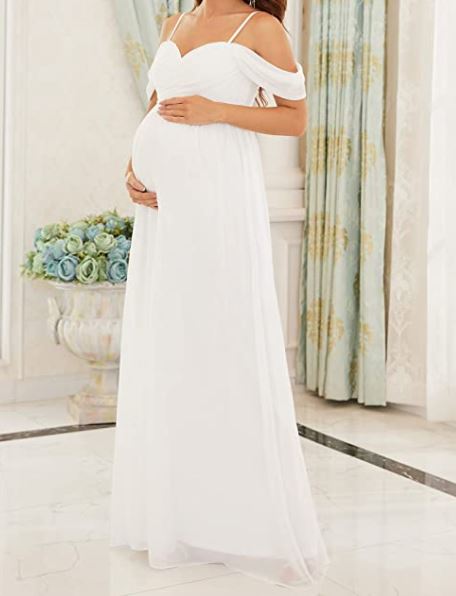 Ever-Pretty maternity wedding dress