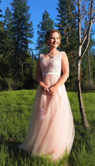 Light Pink Prom Dress Online Under $200