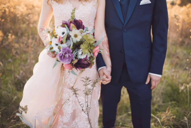 Light Pink Vintage Wedding Dress for Cheap