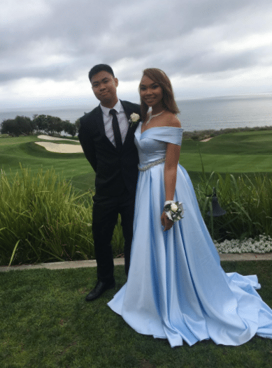 Princess Prom Dress in Light Blue Under 100