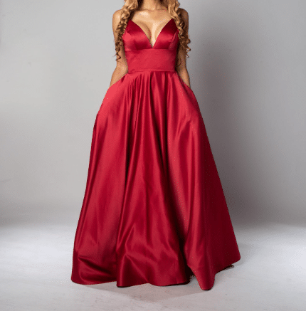 Red Ball Gown for Gala