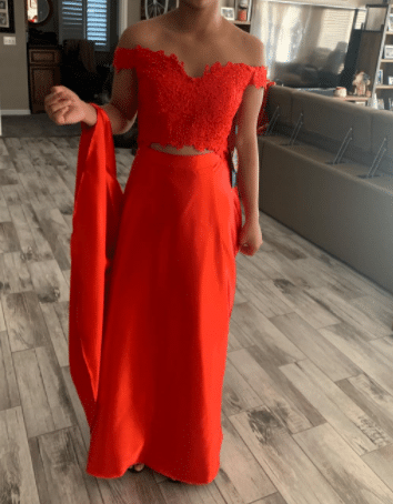 Two Piece Prom Dress Under 100