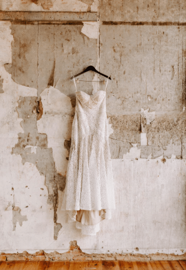 Vintage Lace Mermaid Wedding Dress with Detachable Sleeves
