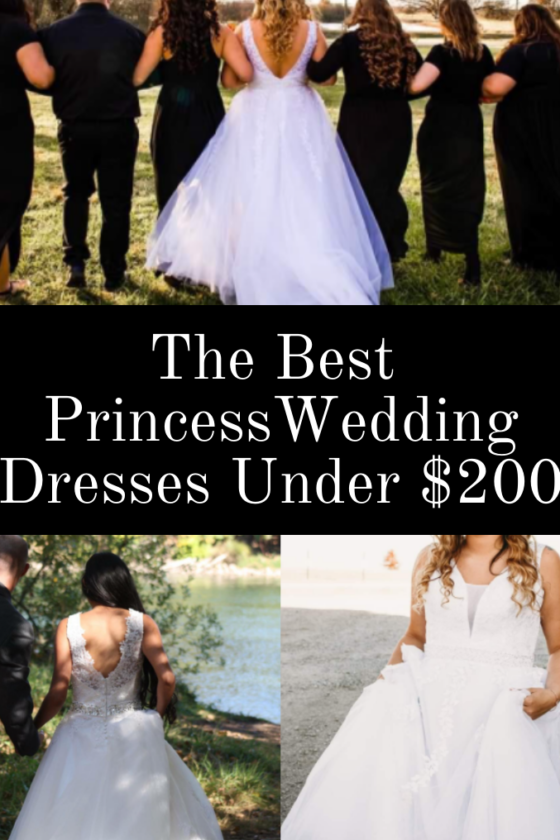 The Best Princess Wedding Dresses Under $200