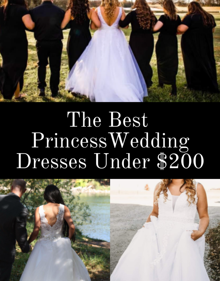 10 Best Princess Wedding Dresses Under $200 Online