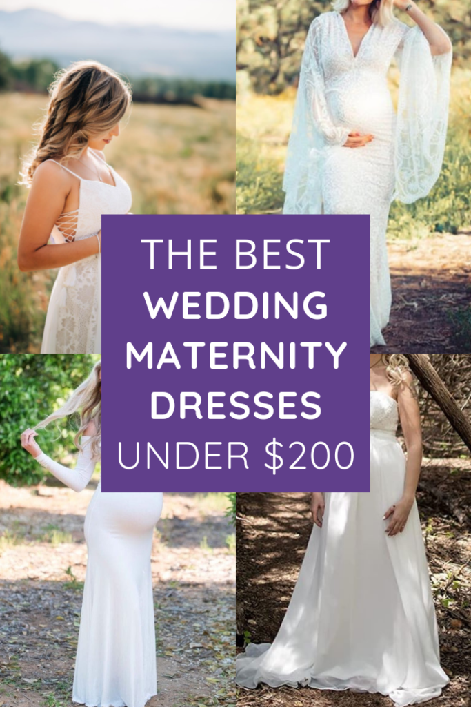The Best Wedding Maternity Dresses Under $200 by Very Easy Makeup
