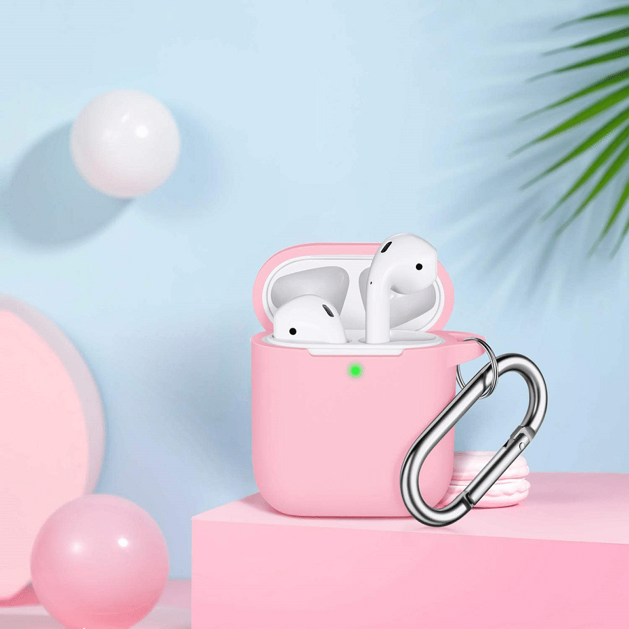 cheap pink Airpod case for travel and for cheap bridesmaid gift