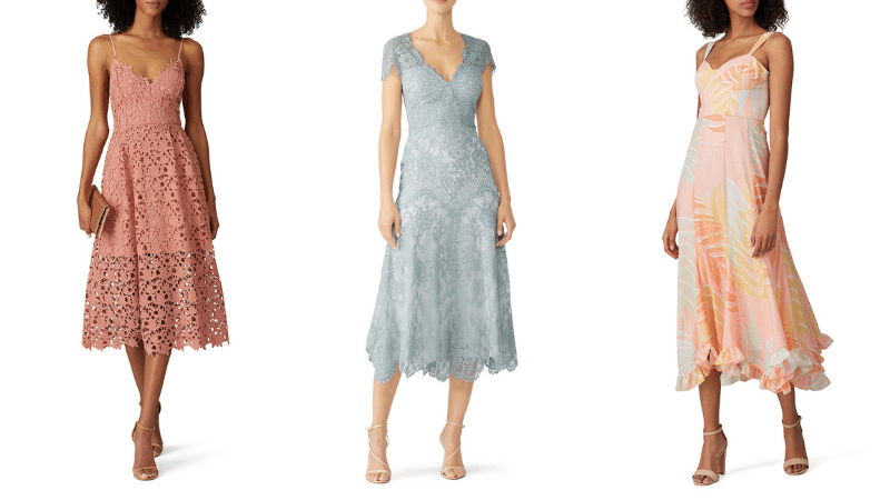 Rent the Runway Wedding Guest Dresses Online by Very Easy Makeup
