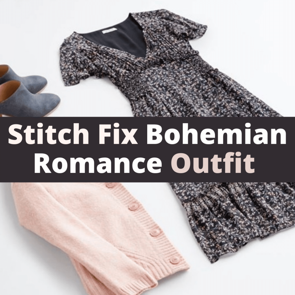 Stitch Fix Bohemian Romance Dress and Bohemian Romance Outfit for 2021 Boho Style by Very Easy Makeup