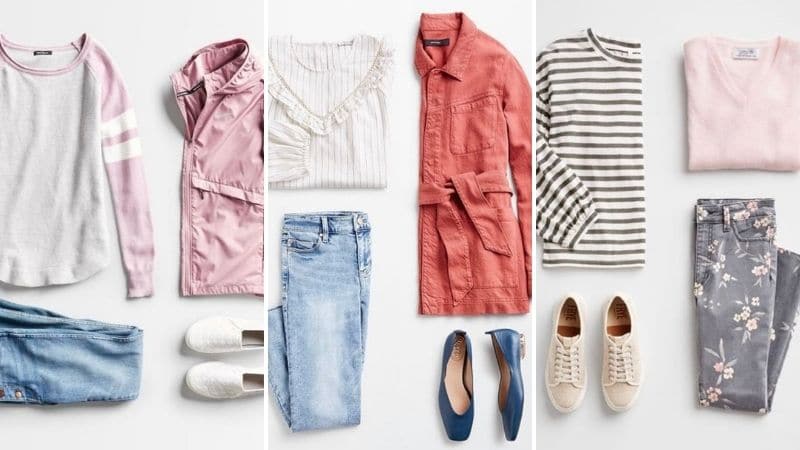 Stitch Fix Spring 2021 Outfits and Stitch Fix Spring Style with Pink and Pastel by Very Easy Makeup