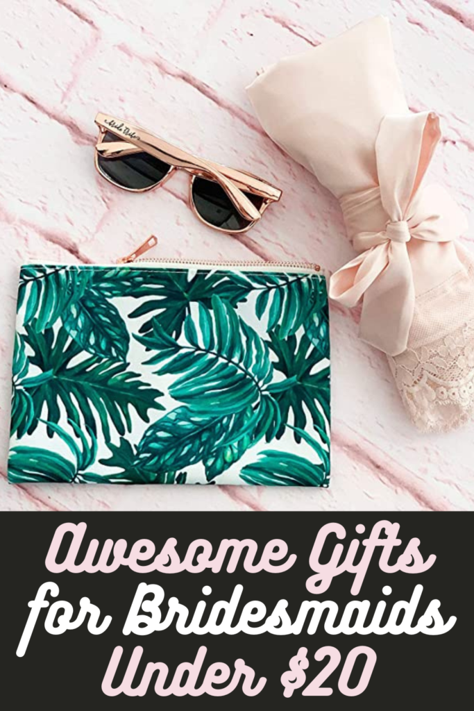 awesome cheap bridesmaid gifts under $20