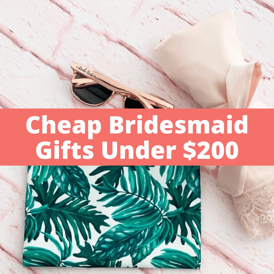 cheap bridesmaid gifts under $20