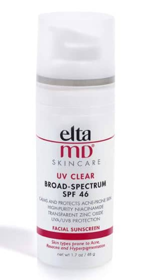 EltaMD Sunscreen SPF 46 for Travel Makeup