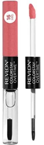 best light pink lip gloss to look younger with makeup by Revlon in Peach