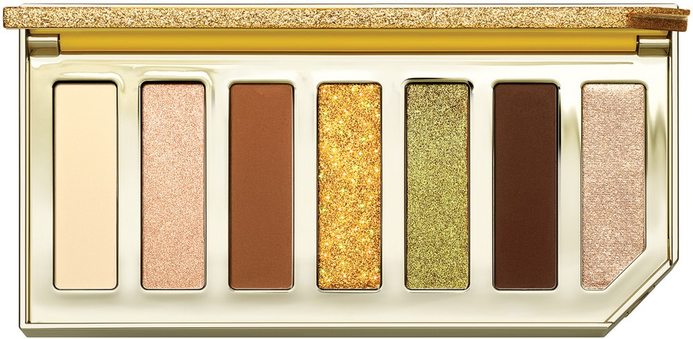 Too Faced summer sparkling eyeshadow with brown sparkling eyeshadow for best summer makeup product
