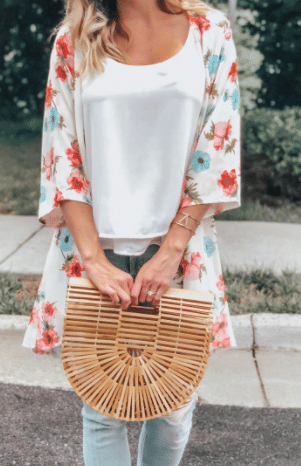 cute kimono by PINKMSTYLE for postpartum clothes