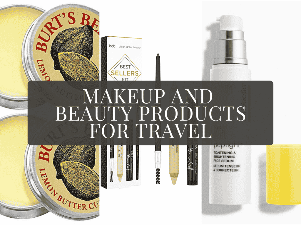 Makeup and Beauty Products for Travel by Very Easy Makeup