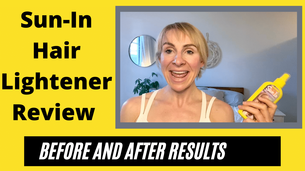 Sun In Hair Lightener review with before and after results and pictures by Very Easy Makeup