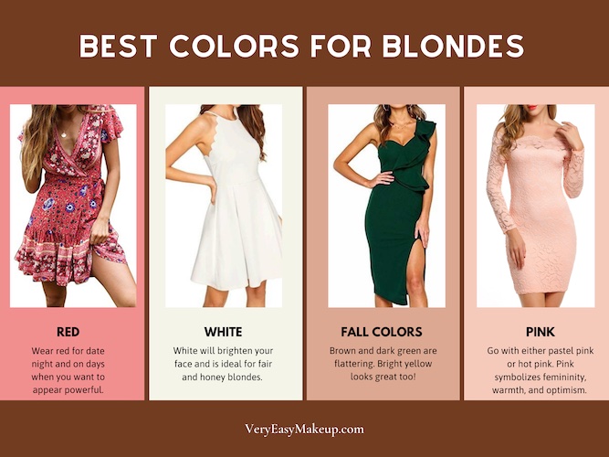 the best colors for blondes to wear
