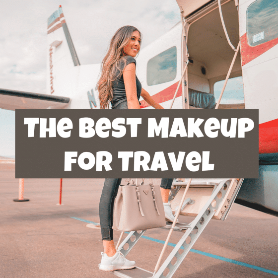 the best makeup for travel and makeup for traveling by Very Easy Makeup