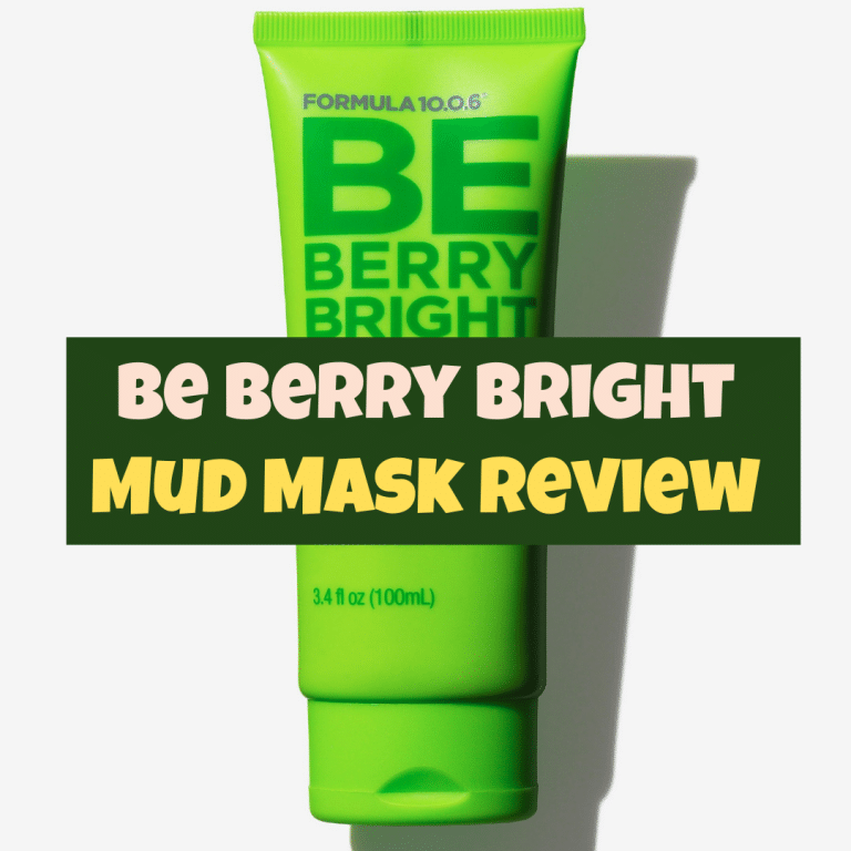 Be Berry Bright Mud Mask Review