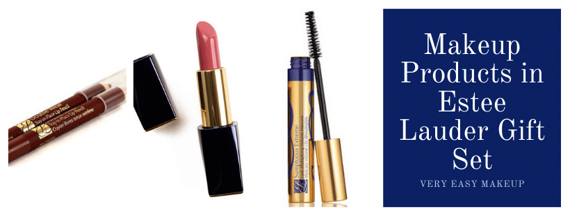 Makeup Products in Estee Lauder Gift Set by Very Easy Makeup