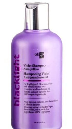 Oligo Blacklight Violet Anti-Yellow Shampoo to Remove Yellow Hues and Brassiness