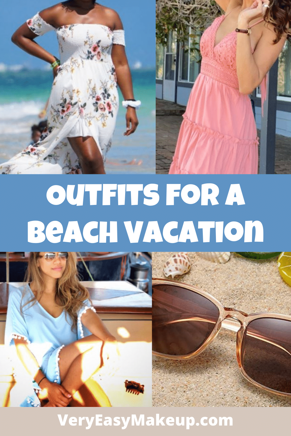 Outfits for a Beach Vacation on Amazon by Very Easy Makeup