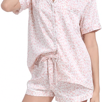 cute pajamas for college with polka dots