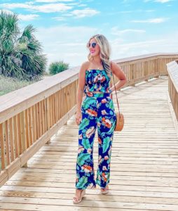 beach vacation outfit romper