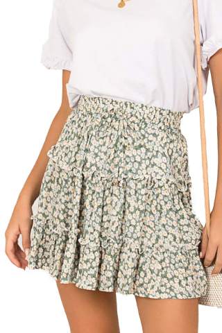 Alelly Ruffle Skirt on Amazon