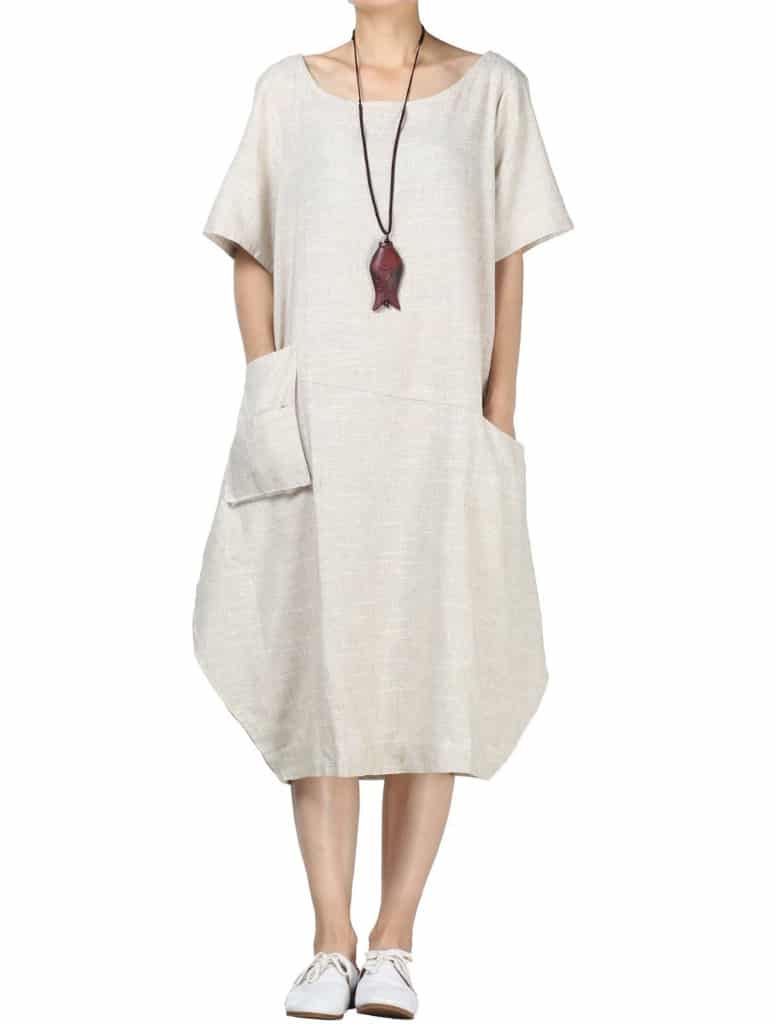 House Dress for Older Ladies with Pockets by Mordenmiss