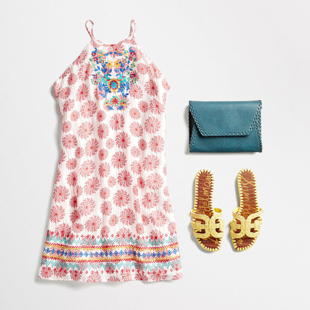 Stitch Fix summer boho dress outfit for vacation