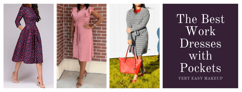The Best Work Dresses with Pockets by Very Easy Makeup