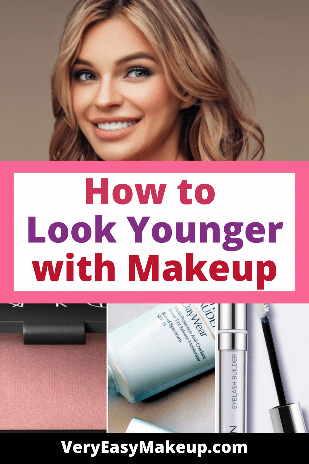 how to look younger with makeup by VeryEasyMakeup.com