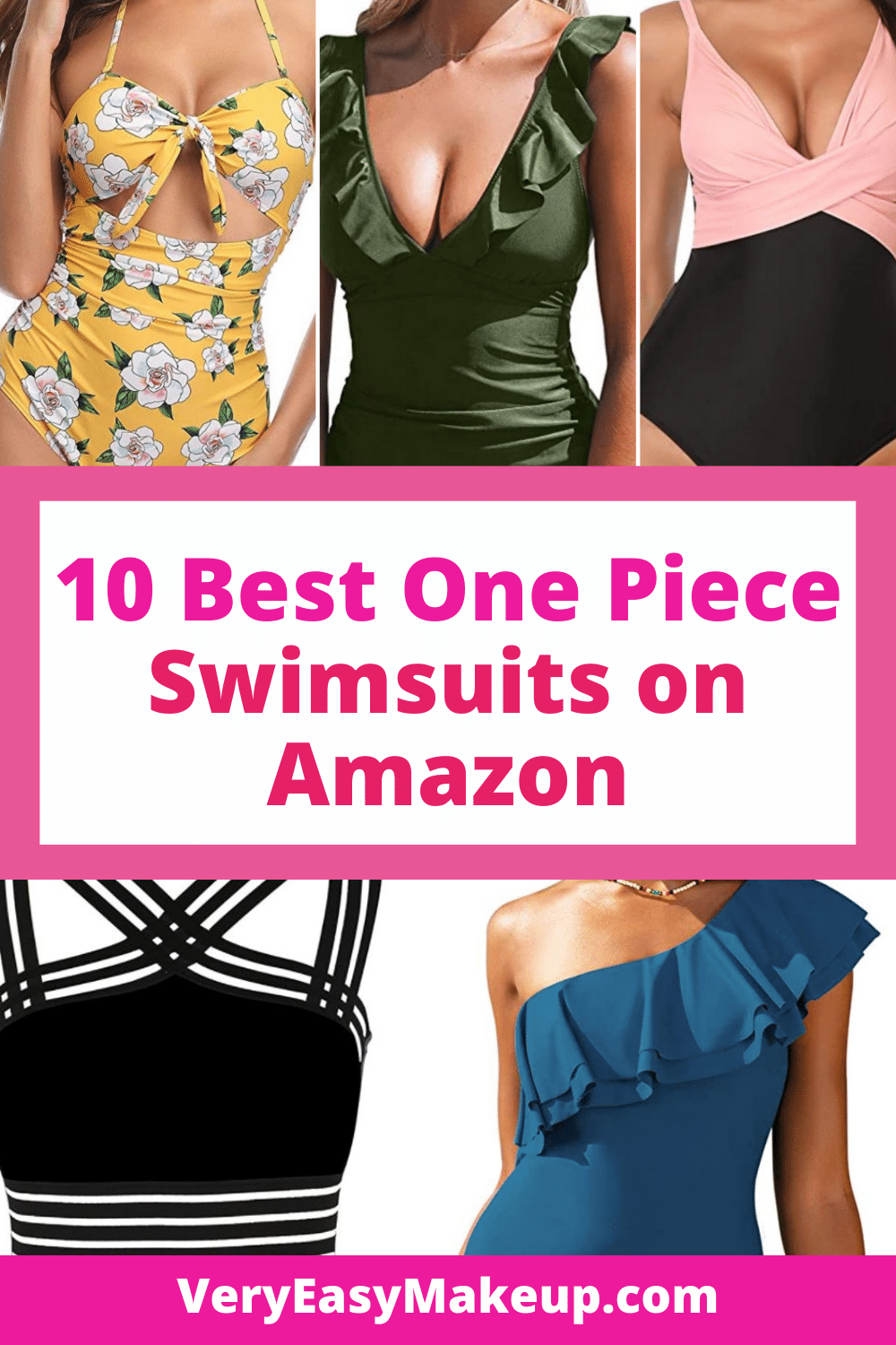 the 10 best one piece swimsuits on Amazon