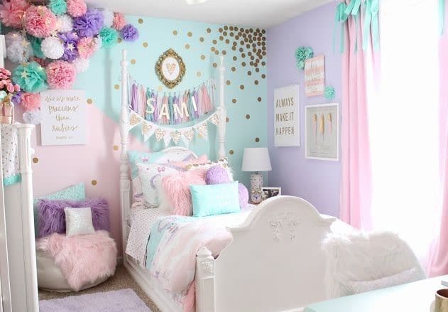 Disney Princess Ariel Themed Bedroom