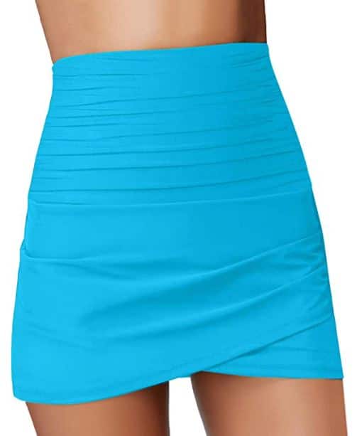 GRAPENT High Waist Swimsuit Skirt for big thighs